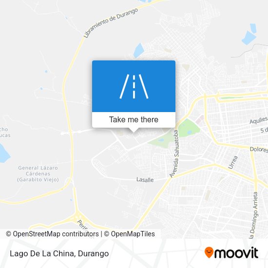 Mapa de Lago De La China