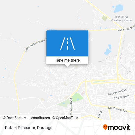 Rafael Pescador map
