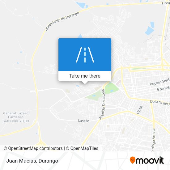 Mapa de Juan Macías