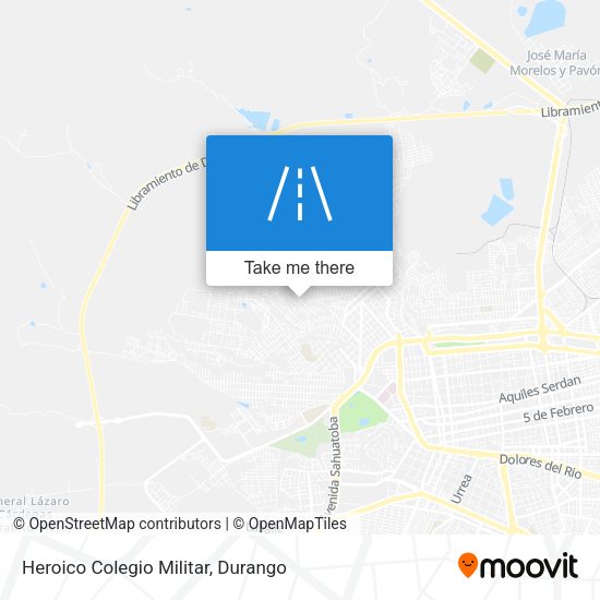 Mapa de Heroico Colegio Militar