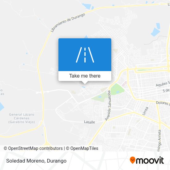 Mapa de Soledad Moreno