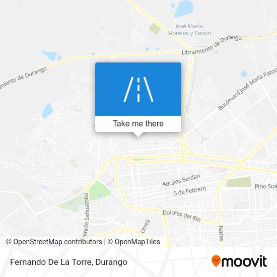 Fernando De La Torre map