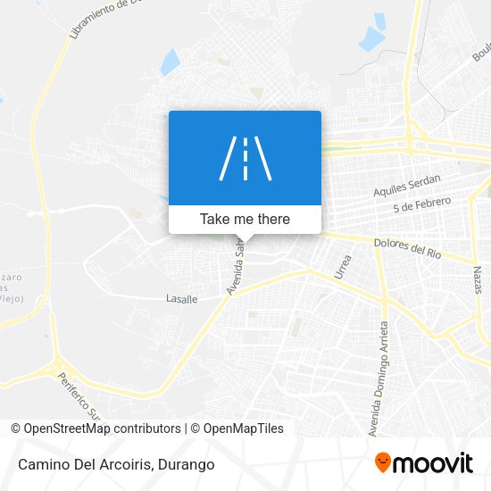 Mapa de Camino Del Arcoiris
