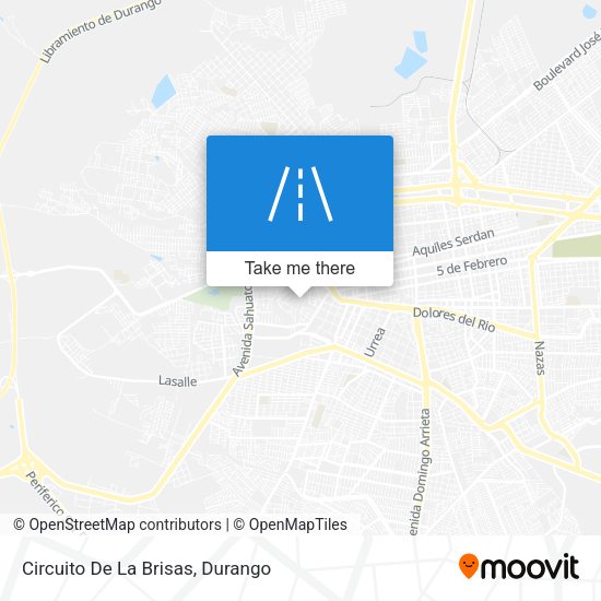 Mapa de Circuito De La Brisas