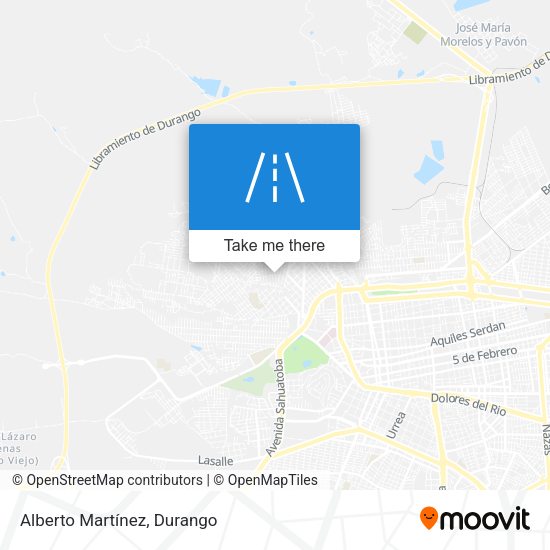 Alberto Martínez map