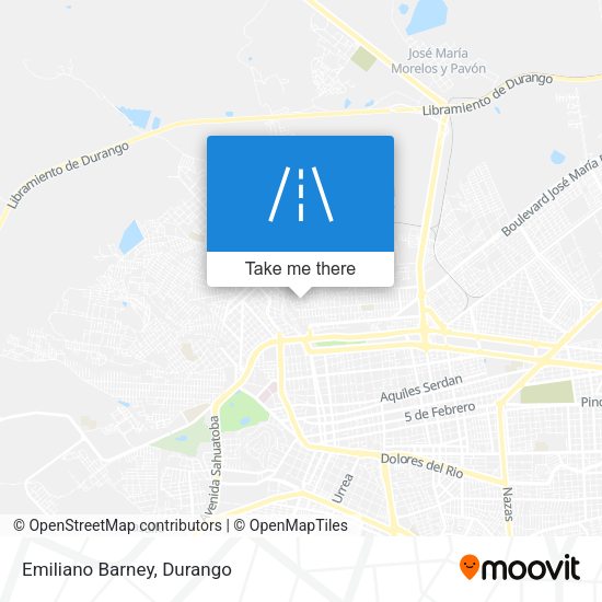 Mapa de Emiliano Barney