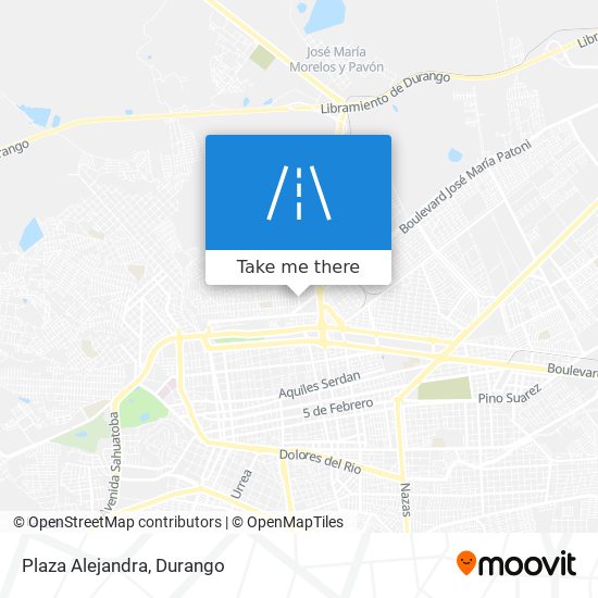 Mapa de Plaza Alejandra