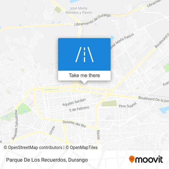 Parque De Los Recuerdos map