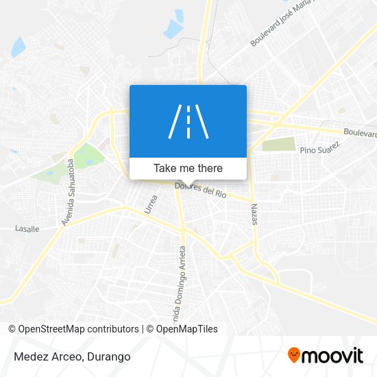 Mapa de Medez Arceo