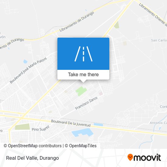 Mapa de Real Del Valle