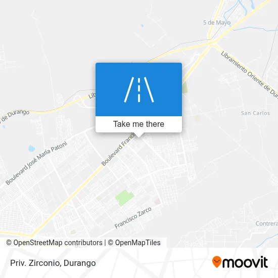 Priv. Zirconio map