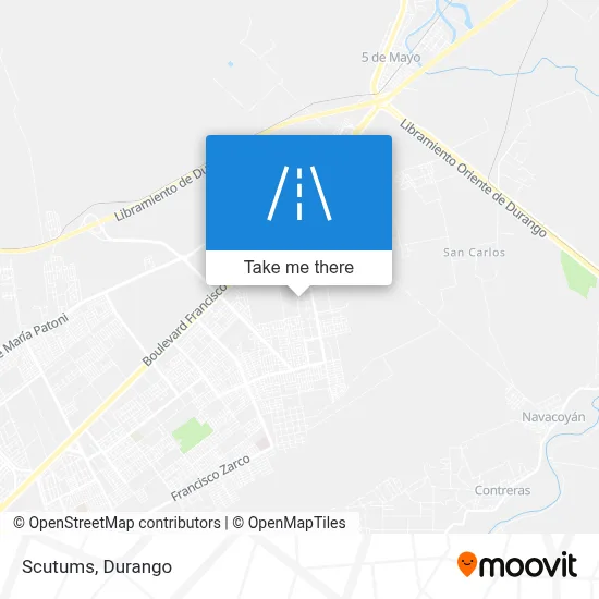 Scutums map