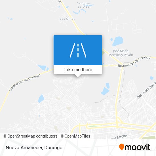 Mapa de Nuevo Amanecer