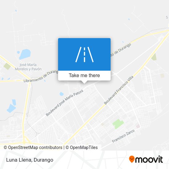 Mapa de Luna Llena