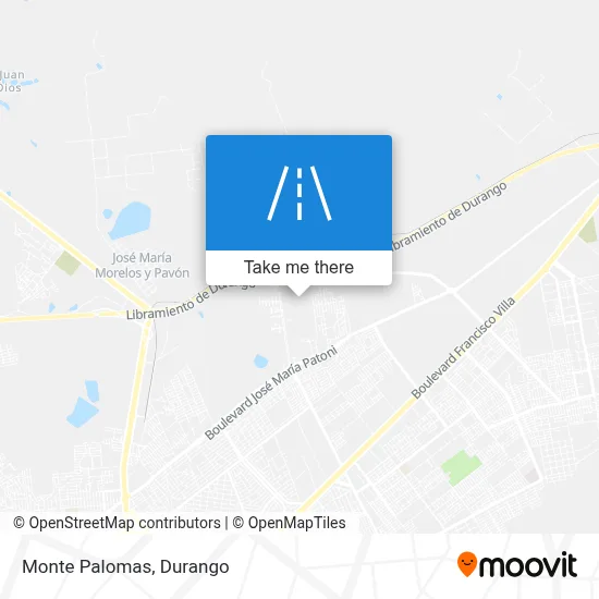 Monte Palomas map