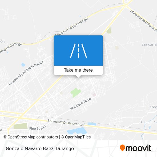Mapa de Gonzalo Navarro Báez