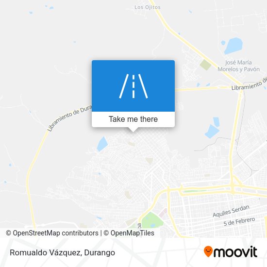 Mapa de Romualdo Vázquez