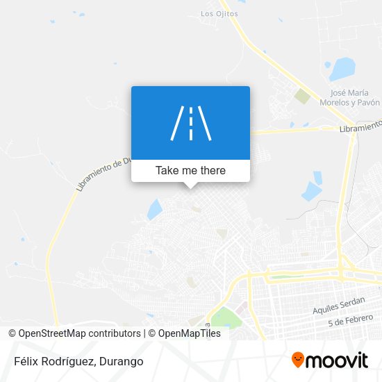 Mapa de Félix Rodríguez