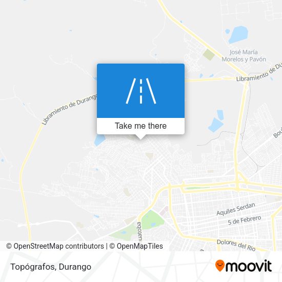 Mapa de Topógrafos