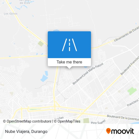 Mapa de Nube Viajera
