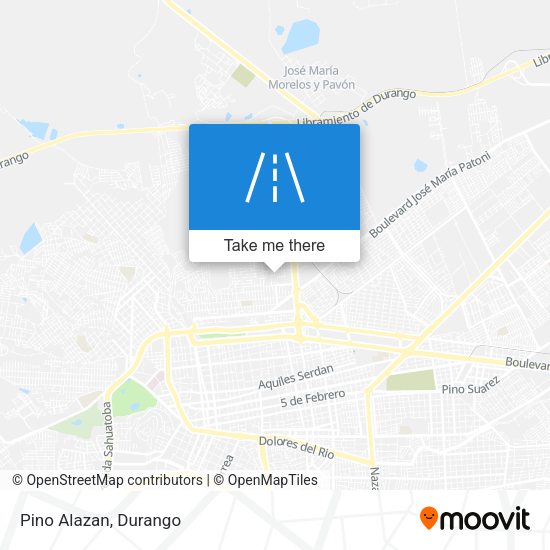 Mapa de Pino Alazan