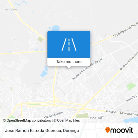 Jose Ramon Estrada Guereca map
