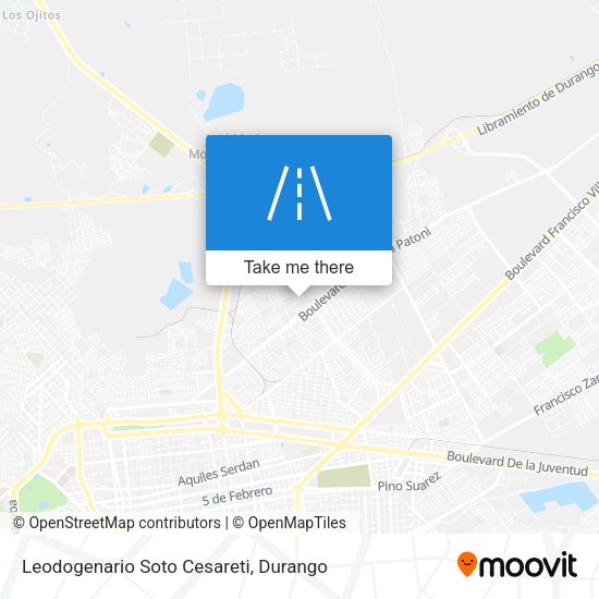 Mapa de Leodogenario Soto Cesareti