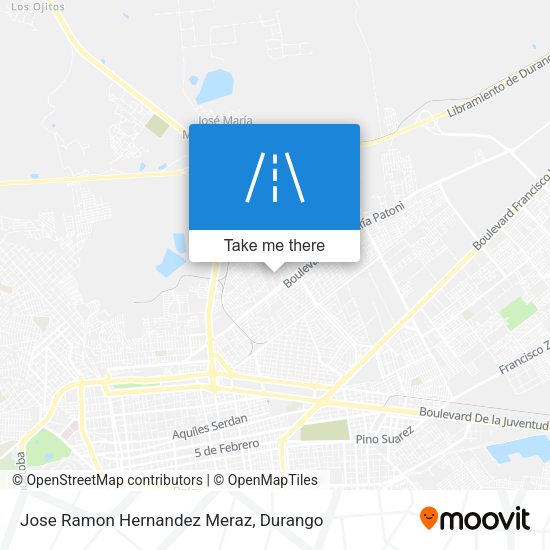 Jose Ramon Hernandez Meraz map
