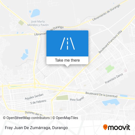Fray Juan De Zumárraga map