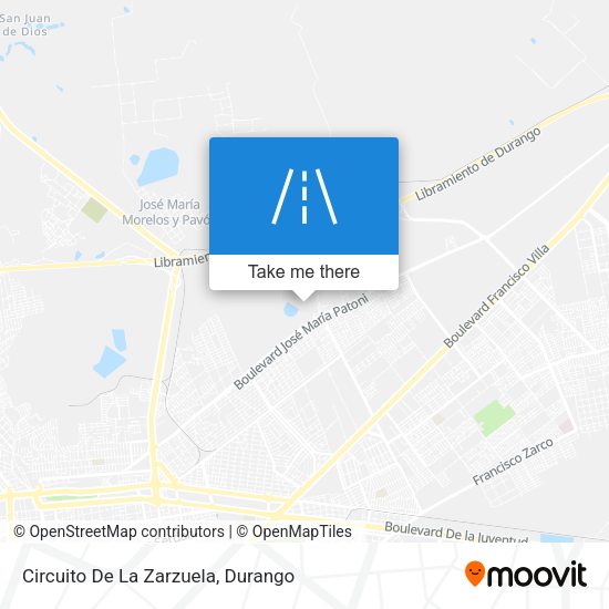 Circuito De La Zarzuela map
