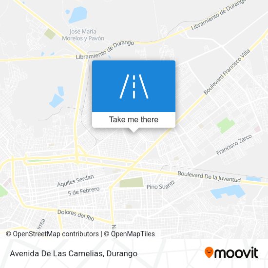 Avenida De Las Camelias map
