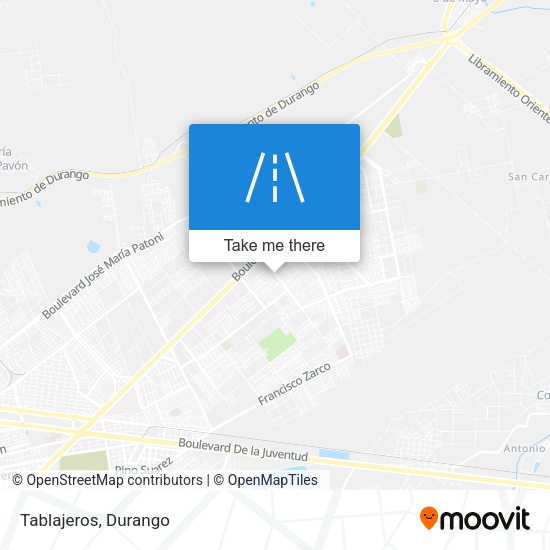 Mapa de Tablajeros