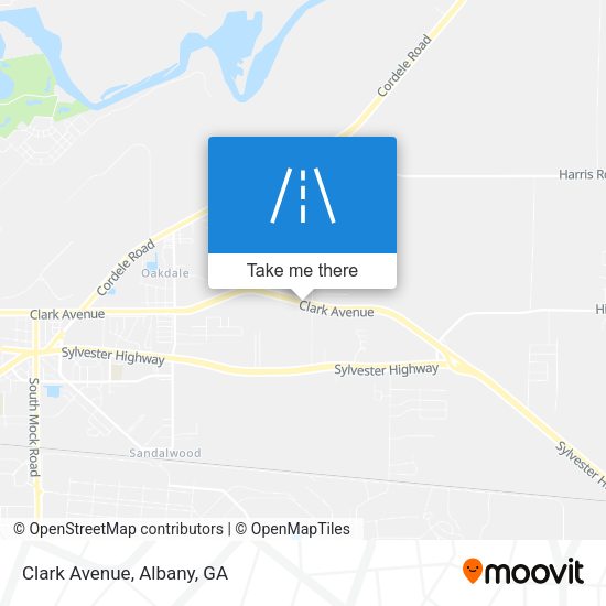 Clark Avenue map