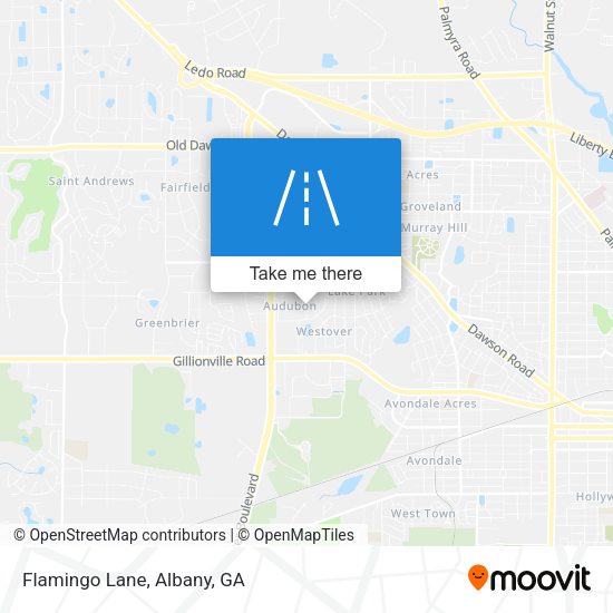 Mapa de Flamingo Lane