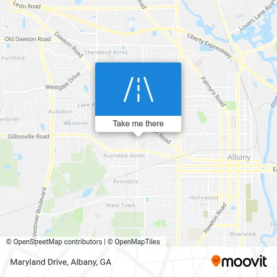 Mapa de Maryland Drive