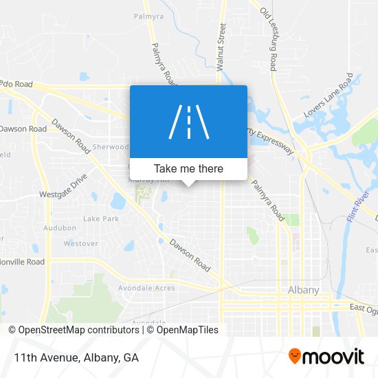 Mapa de 11th Avenue