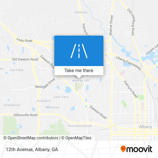 Mapa de 12th Avenue