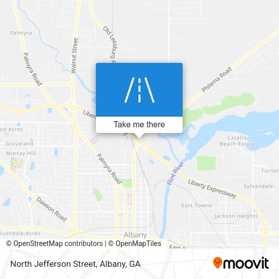 Mapa de North Jefferson Street