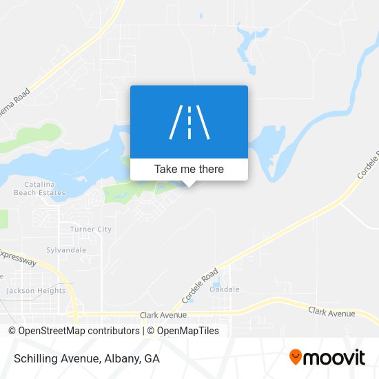 Schilling Avenue map