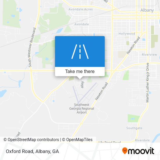 Mapa de Oxford Road