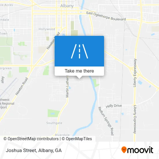 Mapa de Joshua Street
