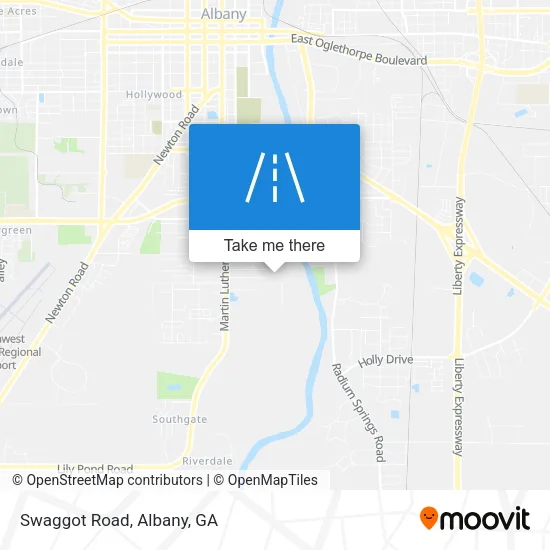 Mapa de Swaggot Road
