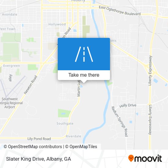 Mapa de Slater King Drive