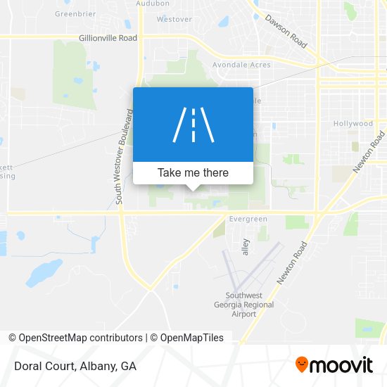 Mapa de Doral Court