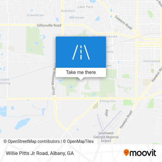 Mapa de Willie Pitts Jr Road