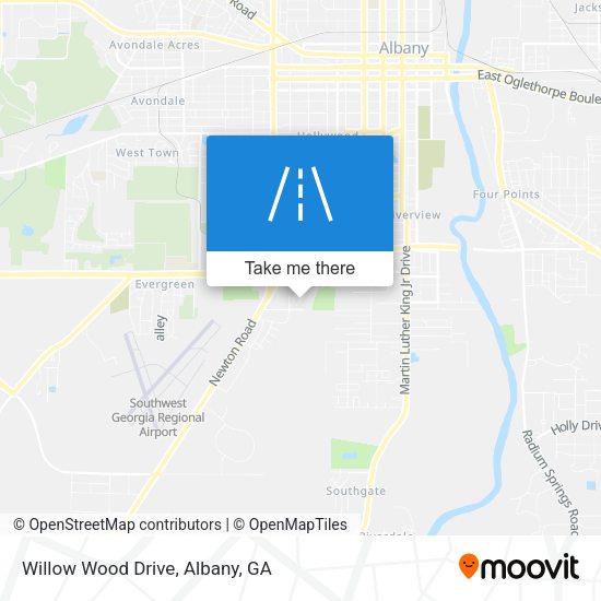 Mapa de Willow Wood Drive