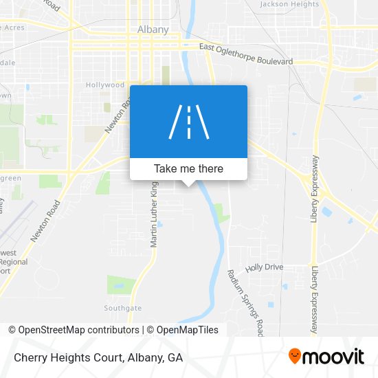 Mapa de Cherry Heights Court