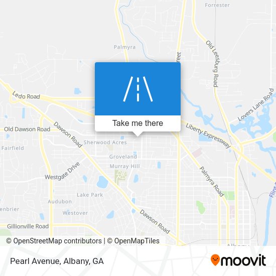 Mapa de Pearl Avenue