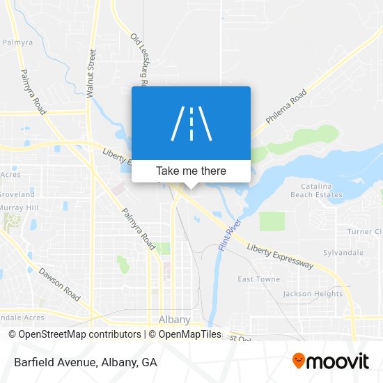 Mapa de Barfield Avenue