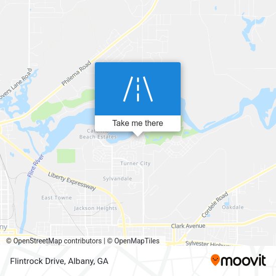 Mapa de Flintrock Drive